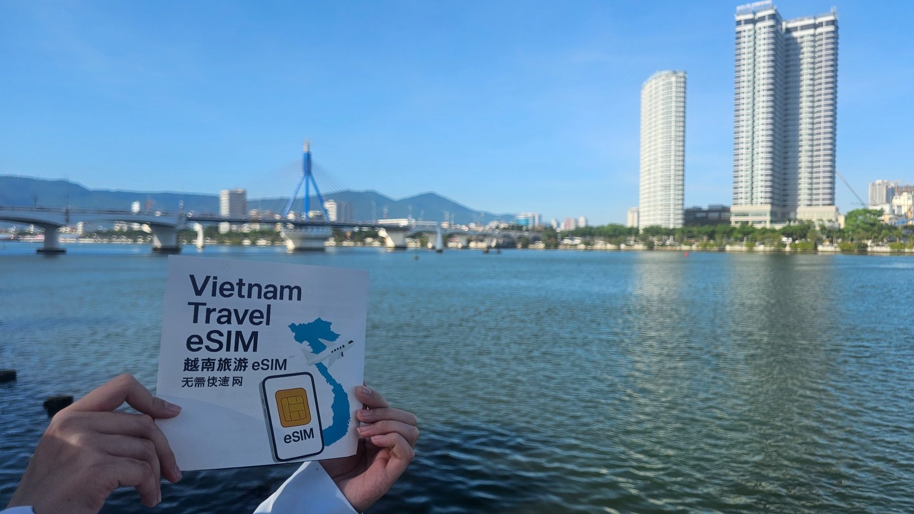 Vietnam Travel eSIM photo by Han River
