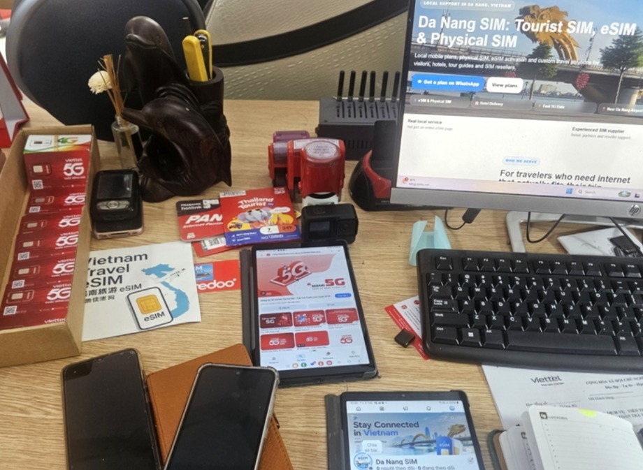 Da Nang SIM workspace