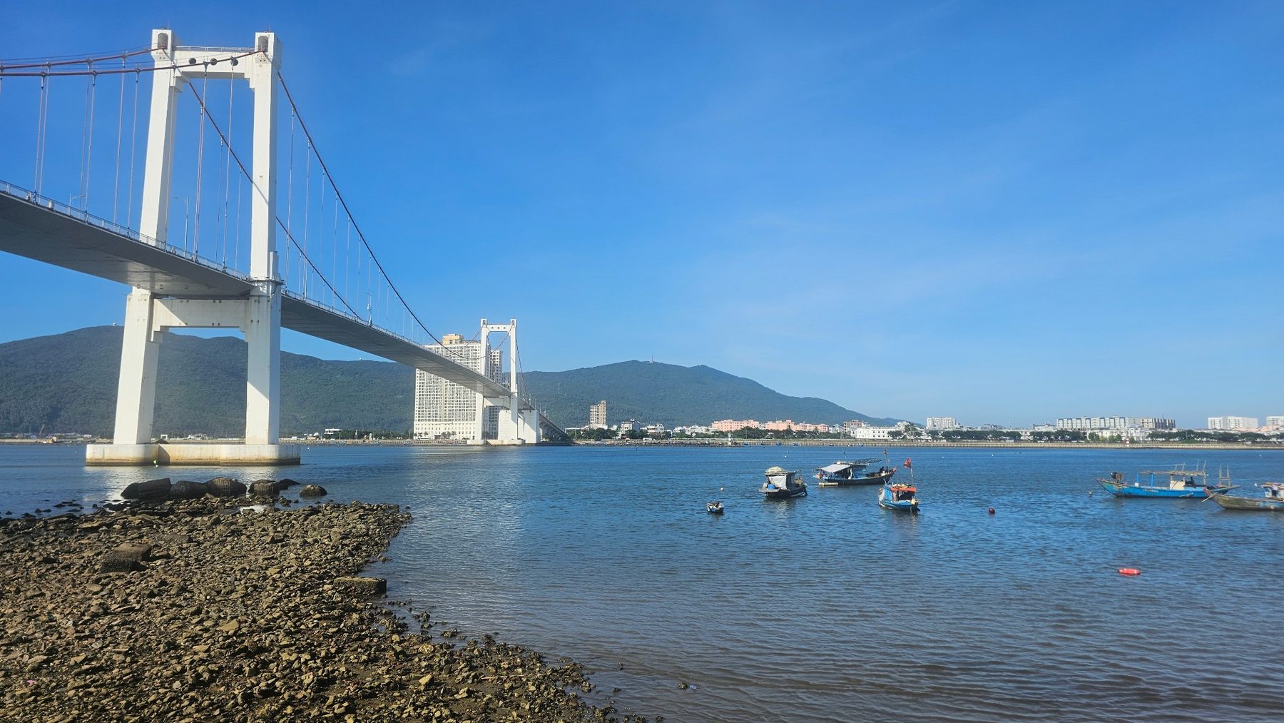 Thuan Phuoc bridge in Da Nang